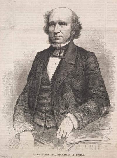 ناحوم كابين ، Esq. ، مدير مكتب البريد في بوسطن ، 1859. بواسطة وينسلو هومر