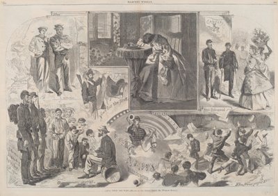أخبار من الحرب ، نُشرت عام 1862. بواسطة وينسلو هومر