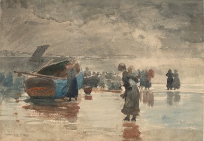 على الرمال ، 1881. بواسطة وينسلو هومر