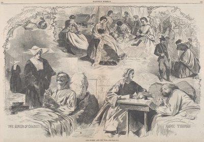 نسائنا والحرب ، نُشر عام 1862. بواسطة وينسلو هومر