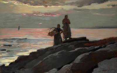 خليج ساكو .1896 بواسطة وينسلو هومر