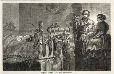 سانتا كلوز وهديته ، 1858. بواسطة وينسلو هومر