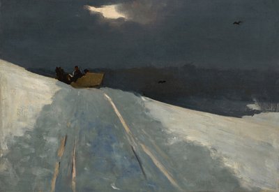 مزلقة ركوب ، c.1890-95 بواسطة وينسلو هومر