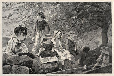 أزهار الربيع ، 1870. بواسطة وينسلو هومر