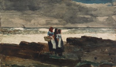 الشمس والغيوم ، 1882. بواسطة وينسلو هومر