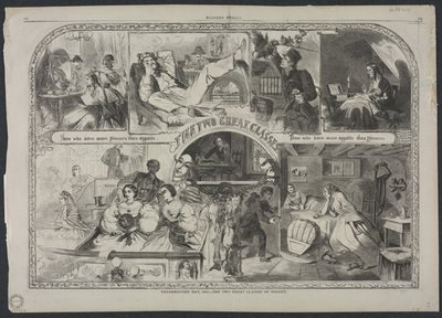 يوم عيد الشكر ، 1860 - فئتا المجتمع العظيمتان ، 1860. بواسطة وينسلو هومر