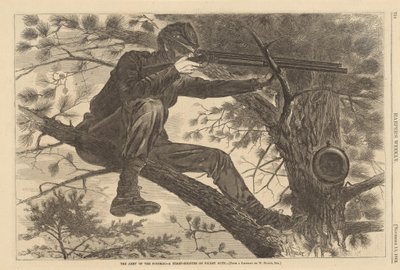 جيش بوتوماك - مطلق النار حاد في واجب الإضراب ، 1862. بواسطة وينسلو هومر