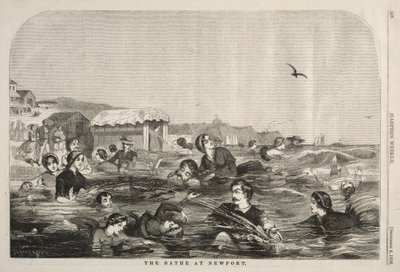الحمامات في نيوبورت ، 1858. بواسطة وينسلو هومر