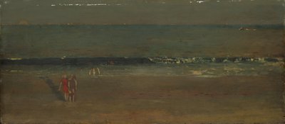 الشاطئ ، في وقت متأخر بعد الظهر ، 1870-1872. بواسطة وينسلو هومر