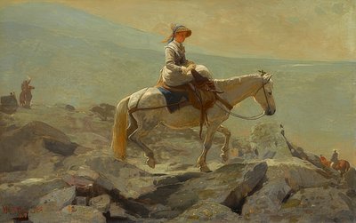 طريق اللجام ، الجبال البيضاء. 1868 بواسطة وينسلو هومر