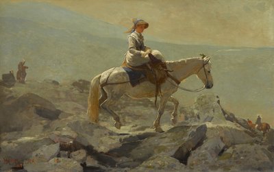 طريق اللجام ، الجبال البيضاء ، 1868 بواسطة وينسلو هومر