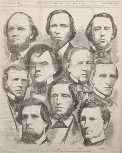 وفد جورجيا في الكونغرس ، 1861. بواسطة وينسلو هومر