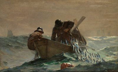 شبكة الرنجة 1885. بواسطة وينسلو هومر