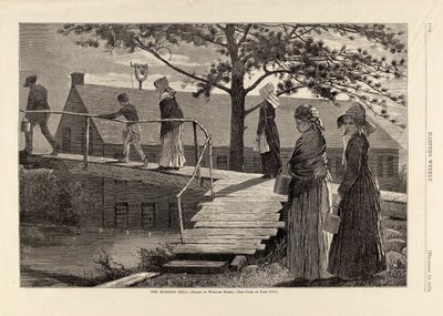 جرس الصباح، من مجلة هاربر الأسبوعية، 13 ديسمبر 1873 بواسطة وينسلو هومر