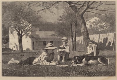 The Nooning ، تم نشره عام 1873. بواسطة وينسلو هومر