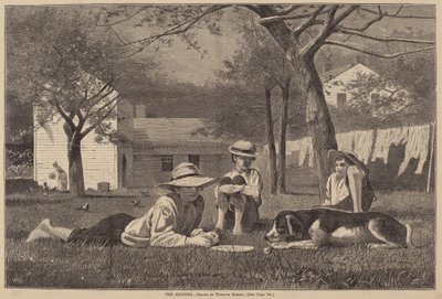 The Nooning ، تم نشره عام 1873. بواسطة وينسلو هومر