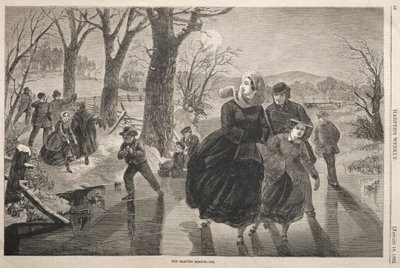 موسم التزلج - 1862 ، 1862. بواسطة وينسلو هومر