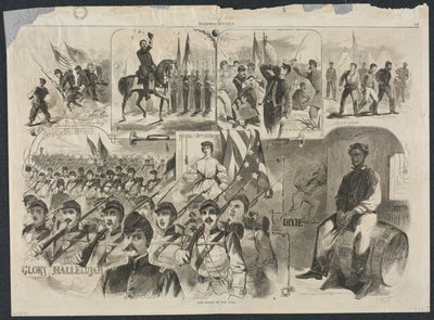 أغاني الحرب ، 1861. بواسطة وينسلو هومر