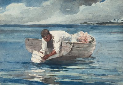 مروحة الماء ، 1898-99 بواسطة وينسلو هومر