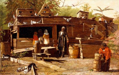 العم نيد في المنزل ، 1875 بواسطة وينسلو هومر