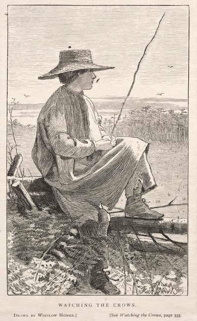 مشاهدة الغربان ، 1868. بواسطة وينسلو هومر