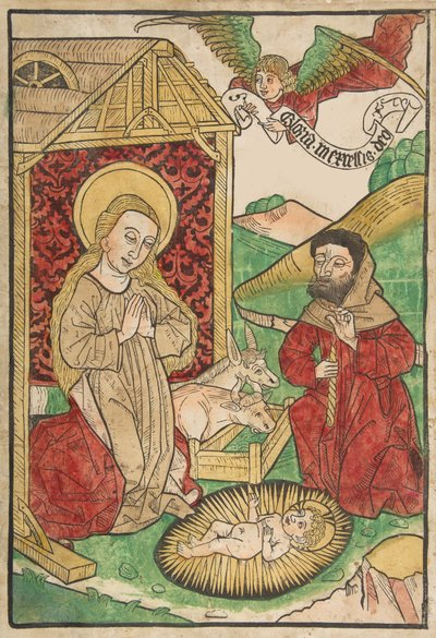 الميلاد ، كاليفورنيا. 1470. بواسطة ولفغانغ
