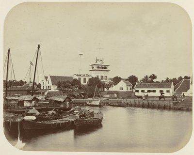 بالمرصاد على Havenkanaal في باتافيا بواسطة وودبري وبيج