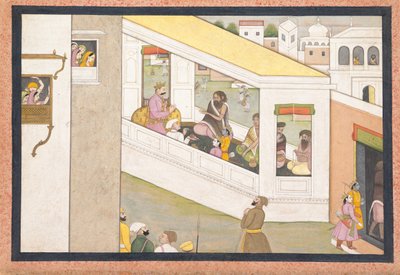 راما ولاكشمانا بدور الأولاد يساعدان الحكيم فيشفاميترا ... ، كاليفورنيا. 1780. بواسطة ورشة عمل نشطة في الجيل الأول بعد نينسوخ
