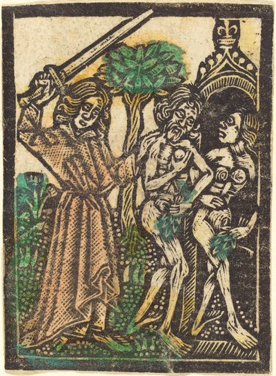 الطرد من جنة عدن بواسطة Workshop of Master of the Aachen Madonna