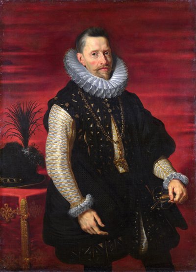 صورة الأرشيدوق ألبرت النمسا (1559-1621) بواسطة ورشة بيتر بول روبنز