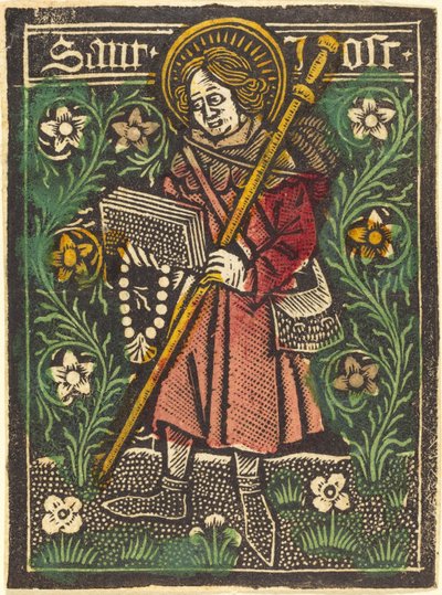 سانت جوست ، ج. 1480. بواسطة ورشة عمل سيد آخن مادونا