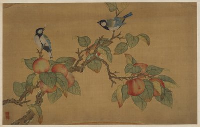 الطيور والفواكه بواسطة Wu Zhang