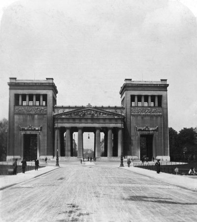 Propylaen ، ميونيخ ، ألمانيا ، c1900 بواسطة ورتهل وأولاده