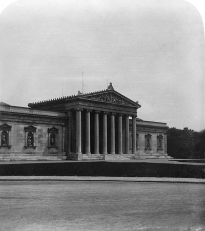 The Glyptothek ، ميونيخ ، ألمانيا ، القرن التاسع عشر الميلادي. بواسطة ورتهل وأولاده