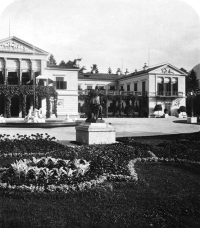 Kaiservilla ، Bad Ischl ، Salzkammergut ، النمسا ، القرن التاسع عشر الميلادي. بواسطة ورتهل وأولاده