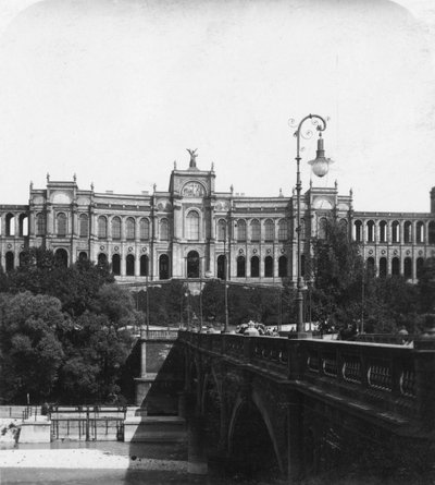 The Maximilianeum ، ميونيخ ، ألمانيا ، c1900. بواسطة ورتهل وأولاده