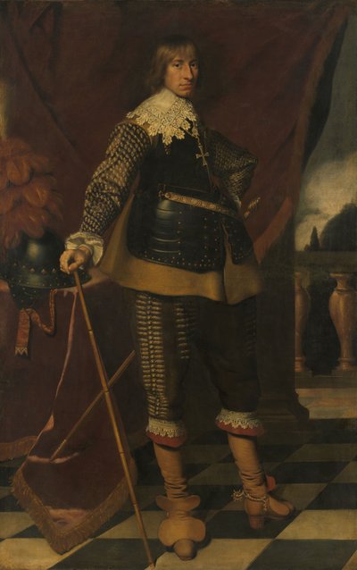 بورتريه لهنري كازيمير الأول كونت ناسو ديتز، حوالي 1632 (زيت على قماش) بواسطة ويبراند سيمونز. de Geest