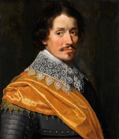 صورة لضابط، حوالي 1625-1635 (زيت على لوحة، 1625-1635) بواسطة ويبراند سيمونز. de Geest