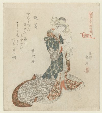 جاما الخالد جاما (العنوان على الكائن) محاكاة ساخرة لسير الحكماء من قبل المحظيات: سلسلة من سبع مطبوعات (عنوان السلسلة) Keisei mitate resssenden - nanaban no uchi (عنوان المسلسل على الكائن) بواسطة ياشيما جاكوتي