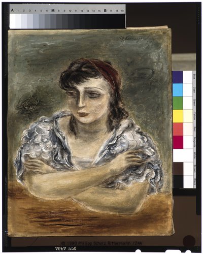 فتاة في فستان أبيض (سارة مازو) بواسطة ياسو كونيوشي