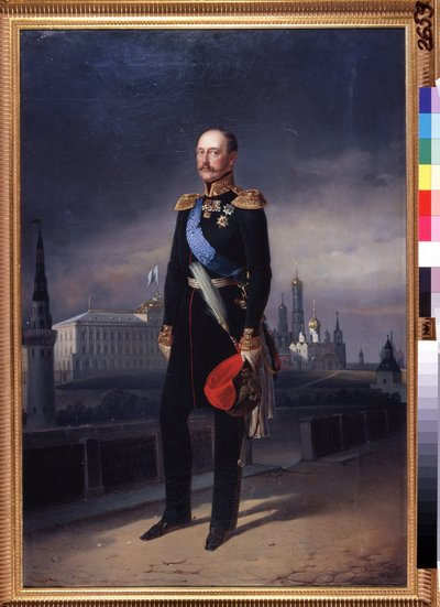 صورة للإمبراطور نيكولاس الأول بواسطة إيجور (ت 1891) بوتمان