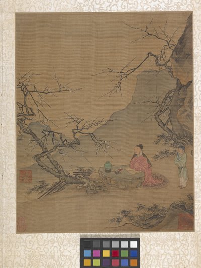 ألبوم مشهد حديقة (حبر على ورق) بواسطة Ying Qiu