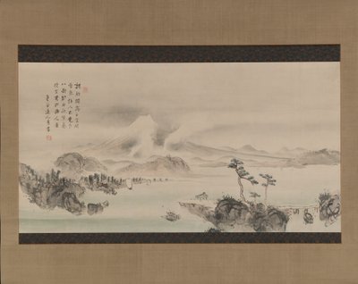 جبل فوجي ، القرن التاسع عشر. بواسطة Yokoi Kinkoku