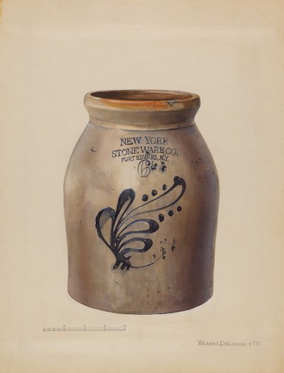جرة ، ج. 1936. بواسطة يولاند ديلاسر