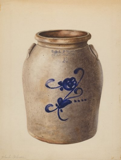 جرة ، ج. 1937. بواسطة يولاند ديلاسر