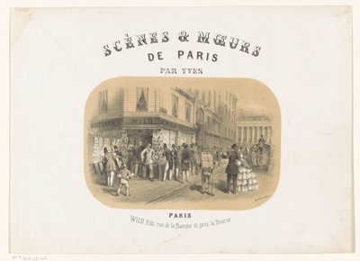 الشكل الخارجي للناشر Wild in Paris Scènes & Moeurs de Paris (عنوان السلسلة على الكائن) بواسطة جوزيف روز ليميرسيه