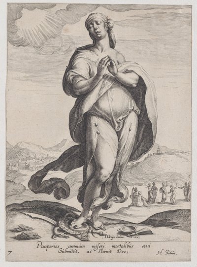 الإيمان ، من الفضائل والرذائل ، 1596-97 ، 1596-97. بواسطة زكريا دوليندو