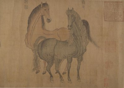 ثمانية خيول. بواسطة تشاو منغفو