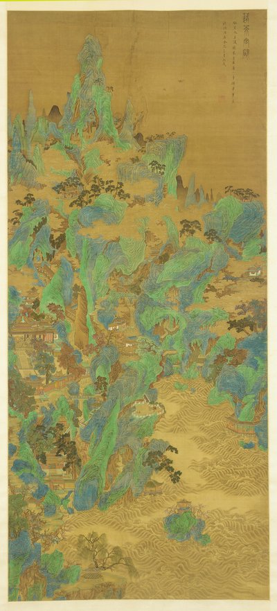 قصور وأبراج بوابة بنغلاي بواسطة Zhu Dan