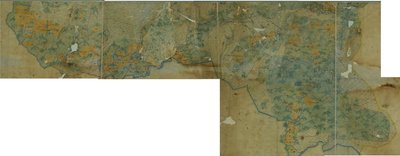 العربية: خريطة منطقة بوكروفسكي (PGM 1 فيرست) 1780 - 1790 بواسطة неизвестны